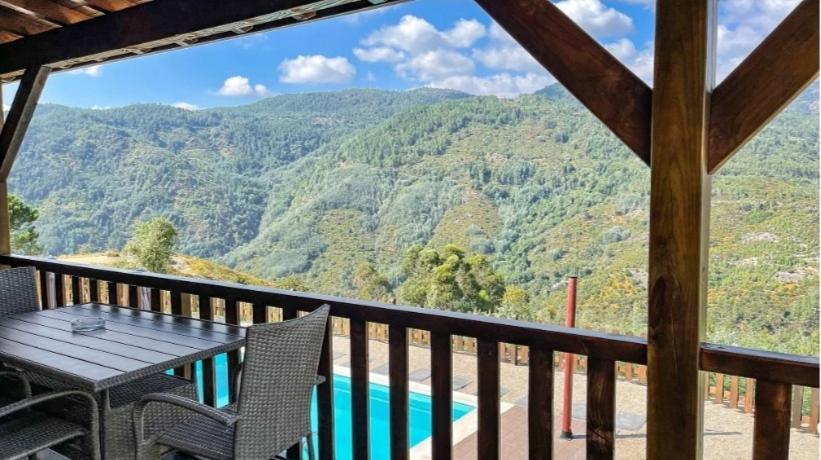 Quinta Da Resteva-Chale Do Rio Vieira do Minho Bagian luar foto